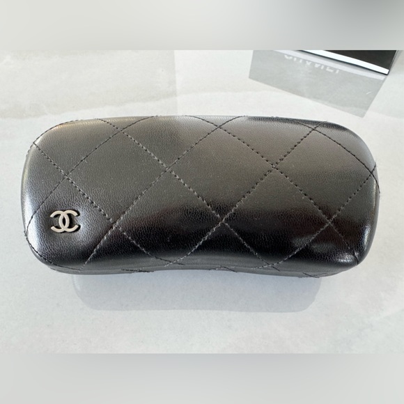 Chanel Sunglasses Case with Manual and Blank Identification Card - Picture 2 of 5
